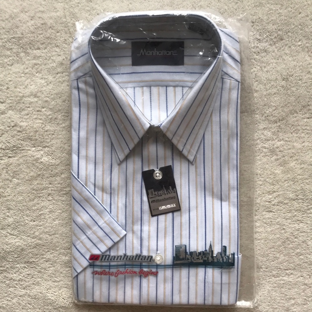 NWT: Manhattan short sleeves shirt